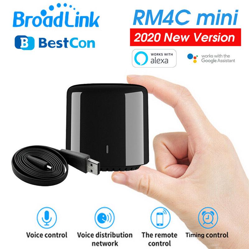 [bh 3 tháng] Bộ Điều Khiển Hồng Ngoại/BroadLink RM4c Mini/Phiên Bản Quốc Tế 2021/BEST ICON