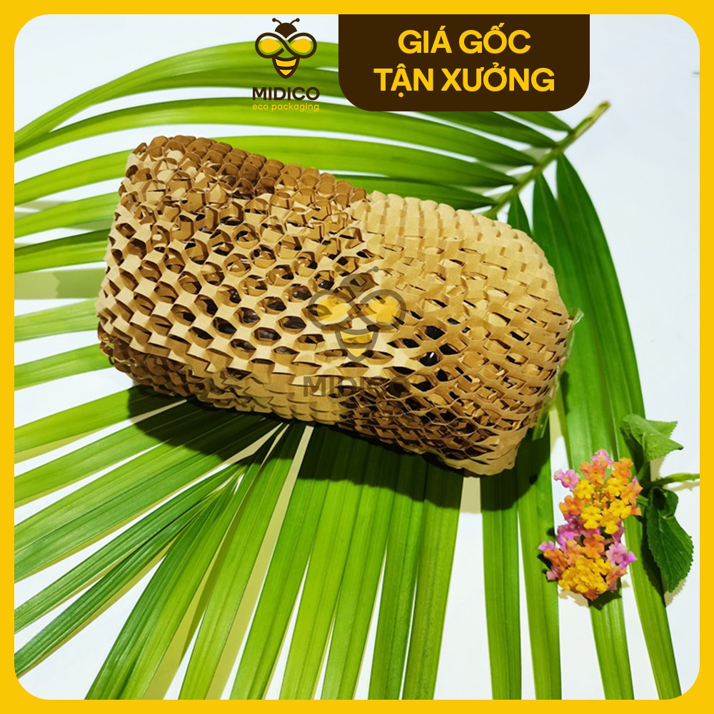Giấy Tổ Ong Gói hàng Chống Sốc...Khổ 30cm x 50m - THAY THẾ XỐP BÓNG KHÍ