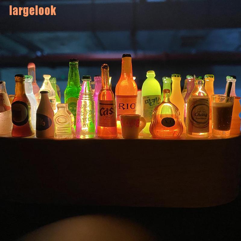 Set 10 / 20 Chai Rượu mini Trang Trí Nhà Búp Bê