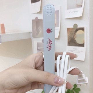 Máy duỗi tóc là tóc mini, máy kẹp uốn duỗi tóc mini giúp duỗi uốn thẳng tóc 2 trong 1