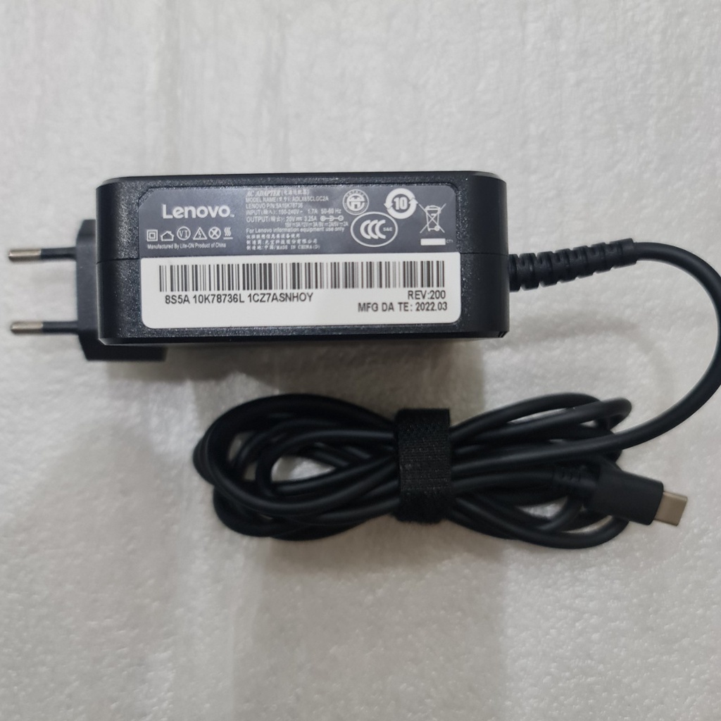 Sạc laptop lenovo type C 20V-2.25A 20V-3.25A