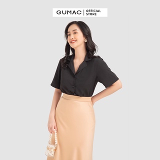 Váy lụa dây kéo sườn thời trang GUMAC VB12039