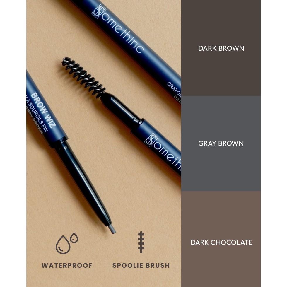 (hàng Mới Về) Bút Kẻ Lông Mày Somethinc Có Thể Thu Gọn Tiện Dụng | BigBuy360 - bigbuy360.vn