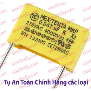 Tụ An Toàn X2 275VAC Kemet/Okaya/Iskra và các hãng khác