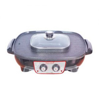 Chảo lẩu điện đa năng 2 trong 1 công nghệ nhật bản hayasa ha-688