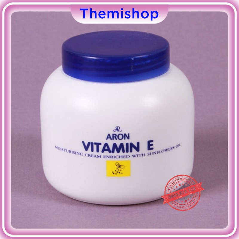 Kem vitamin e thái lan aron 200gr lắp xanh (hàng chuẩn)- CS93