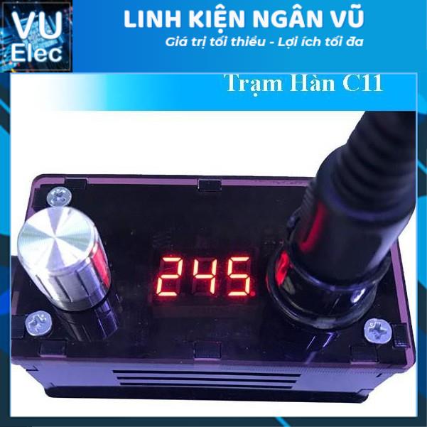 [Tặng Mã LINH15KK Giảm 15K đơn từ 99K] Bộ Trạm Hàn C11 Nâng Cấp NK 936, tay hàn hakko936 gia nhiệt nhanh BH 12 tháng