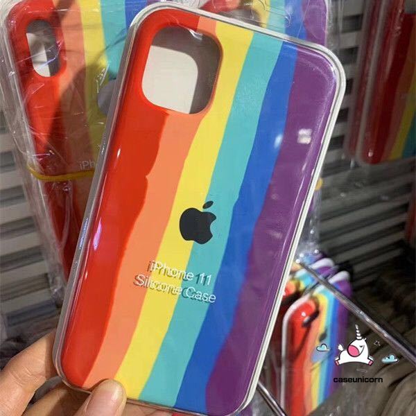 Ốp điện thoại silicon màu cầu vồng cho iphone 11 Pro Max 6 6s Plus 7 8 8plus 8plus 7plus Xs Max Xr X Iphone SE 2020 | BigBuy360 - bigbuy360.vn