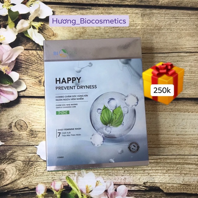 [Có video] dung dịch vệ sinh phụ nữ happy prevent dryness gel mother care