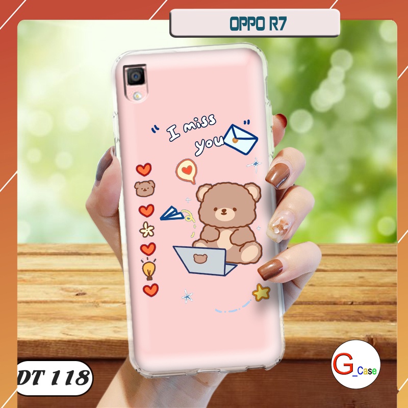 Ốp lưng dẻo in hình OPPO R7