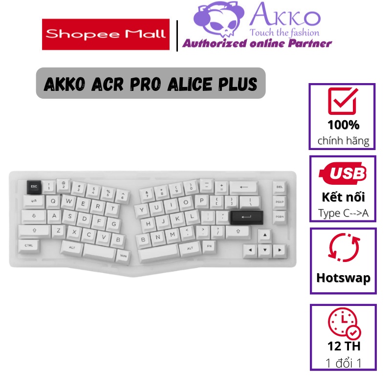 Bàn phím AKKO ACR Pro Alice Plus