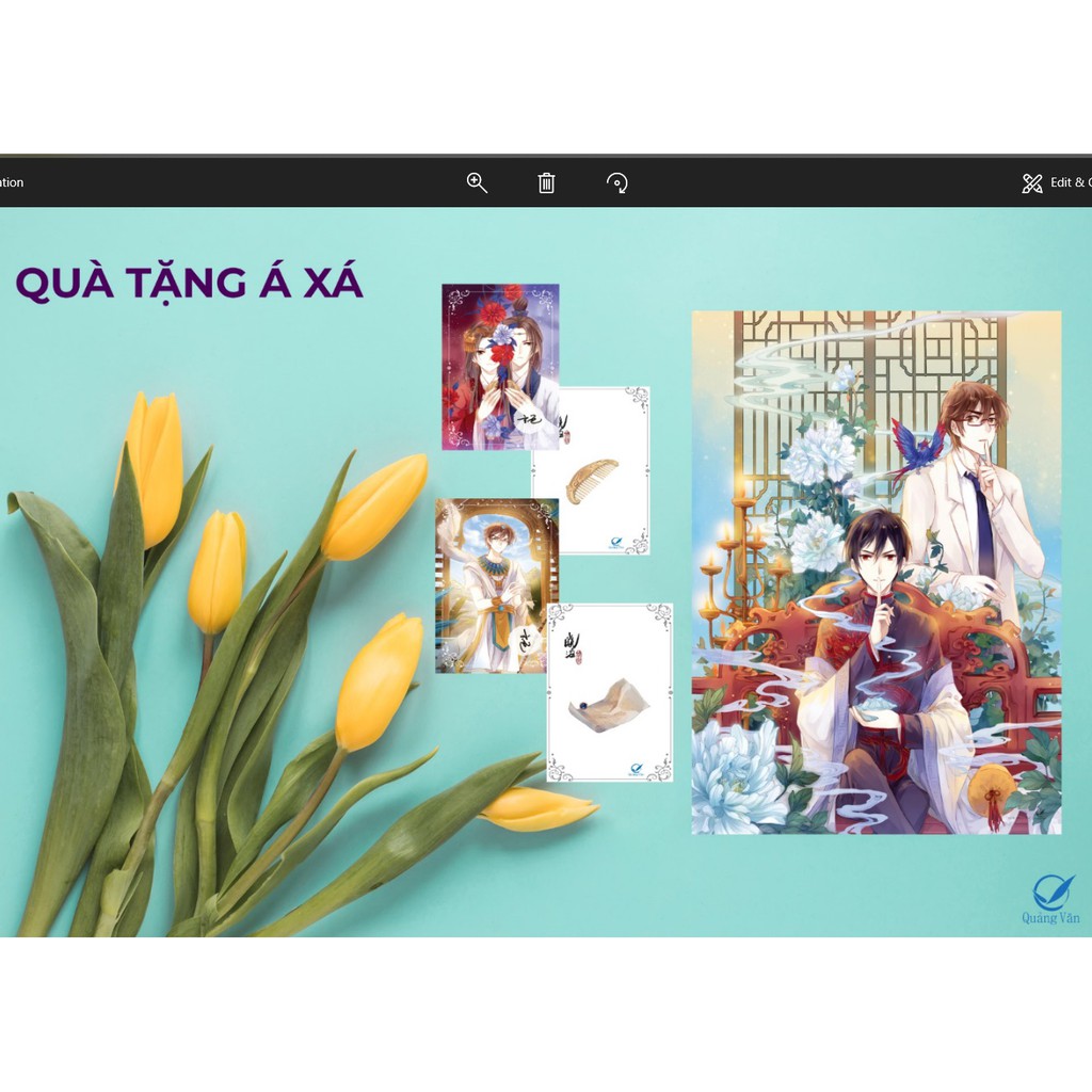 Sách - Tập 10 Tiệm đồ cổ á xá phiên bản Manga + 02 tấm card cổ vật và 01 Poster