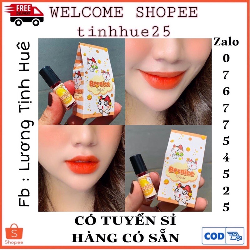 💥 HÀNG MỚI VỀ💥 SET SON TINT 4 màu HÀNG CHÍNH HÃNG CHUẨN CTY 100% | BigBuy360 - bigbuy360.vn