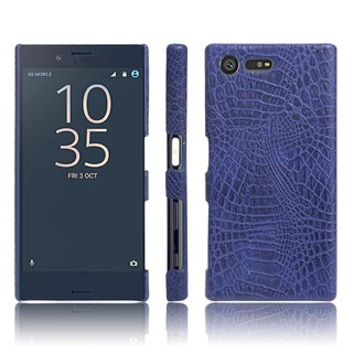 For Sony Xperia X COMPACT Case Crocodile Pattern Skin Hard Cover