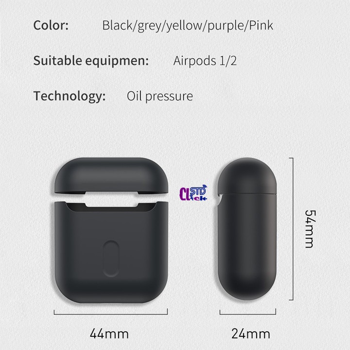 BAO SILICON SIÊU MỎNG AIRPODS 1-2 BAESUS SILICA GEL CHÍNH HÃNG HÀNG CHUẨN