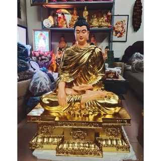 Bổn Sư ngồi 1m dát vàng