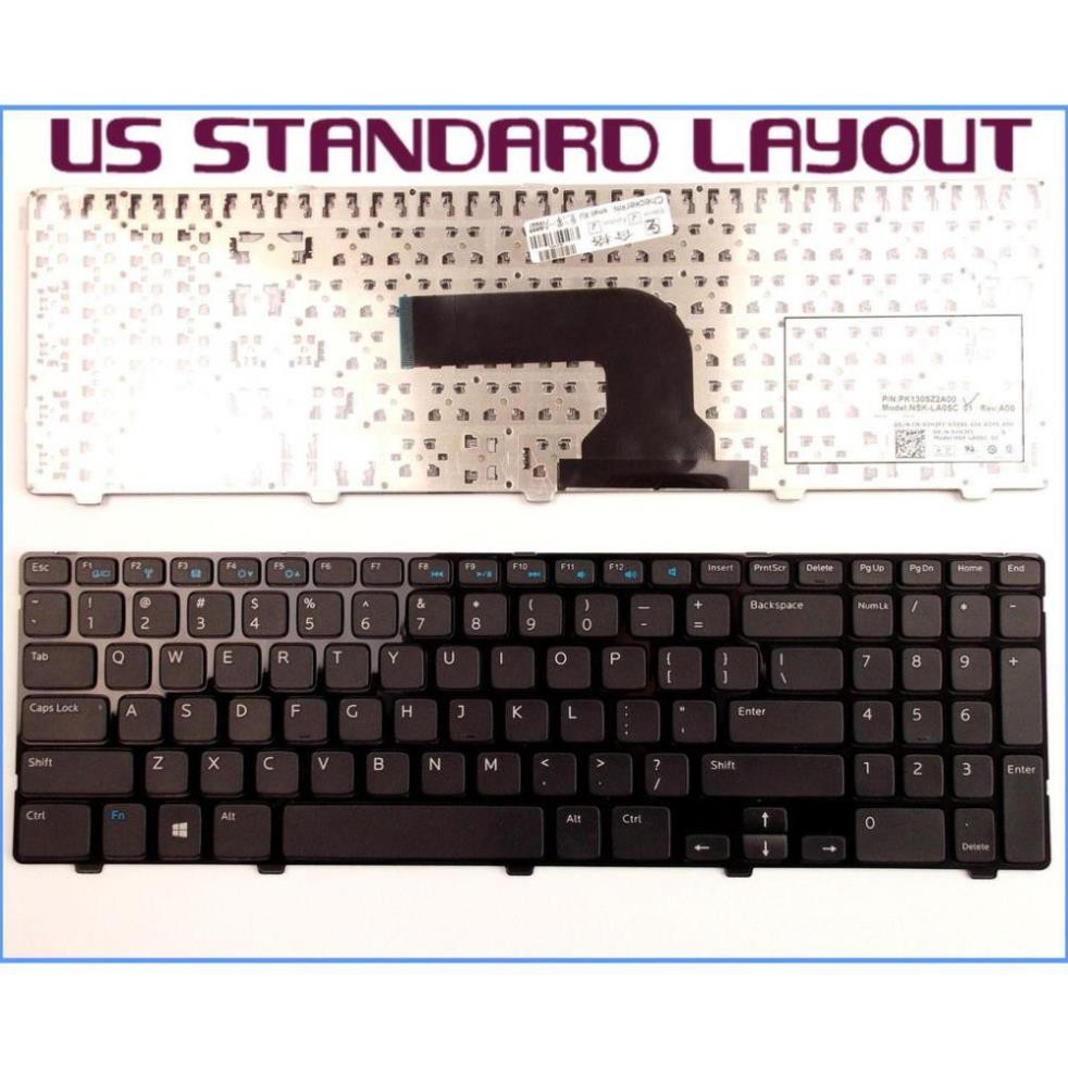 BÀN PHÍM LAPTOP DELL Inspiron 15R 3521 3531 3537 5521 5537 5535 3540 Vostro 2521 HÀNG NHẬP KHẨU