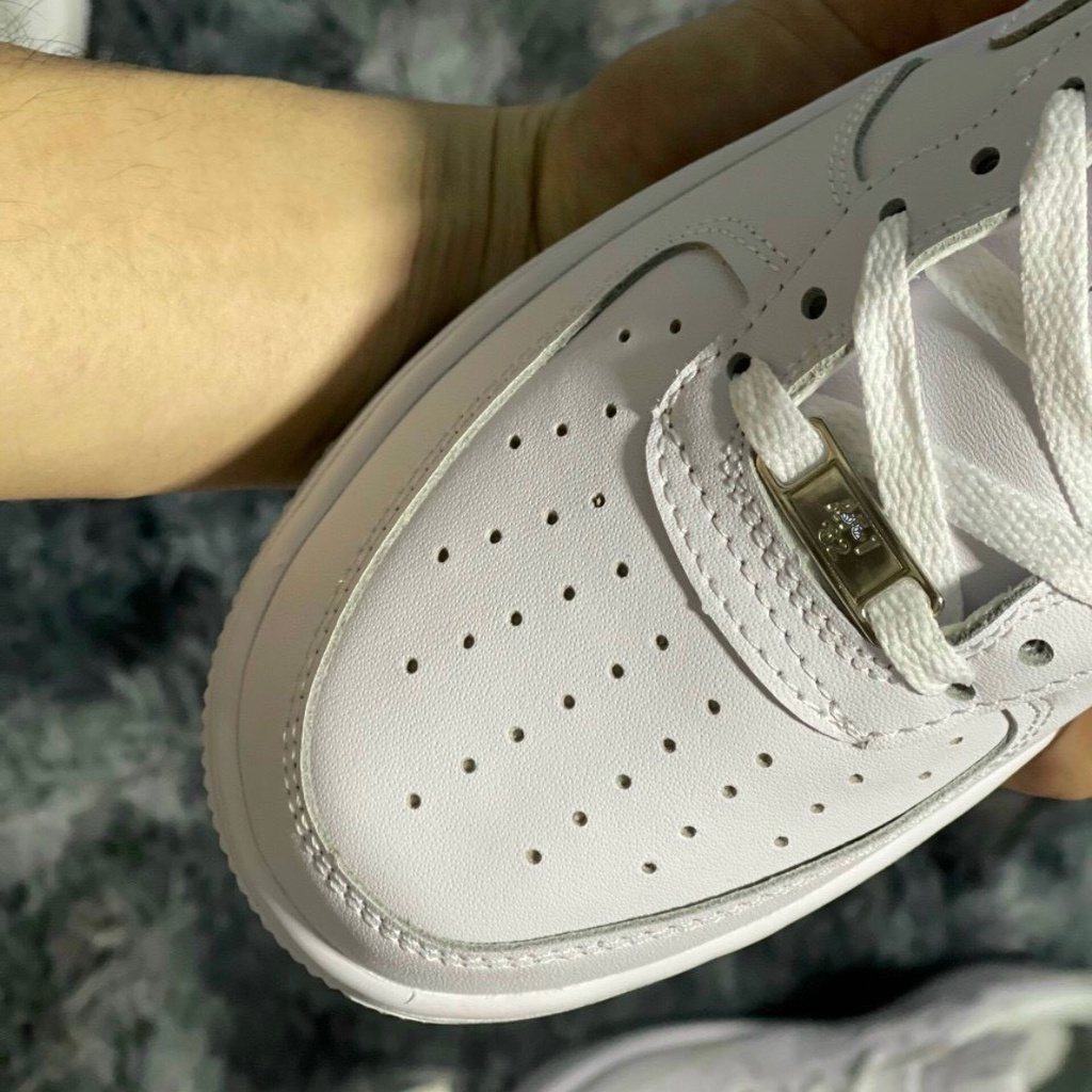 ( Hỗ trợ đổi size ) Giày thể thao màu trắng dành cho học sinh sinh viên, AIR FORCE 1 trắng | BigBuy360 - bigbuy360.vn