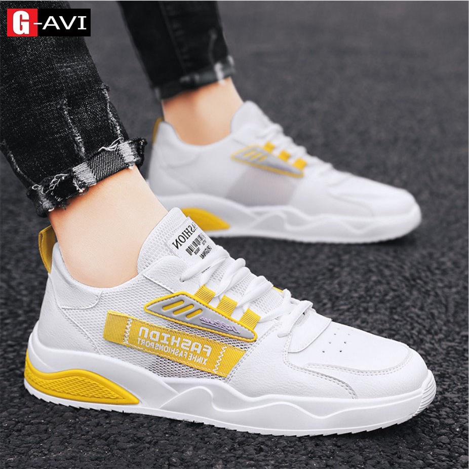 GIÀY NAM ĐỒNG GIÁ-Giày sneaker thể thao nam mẫu mới hot trend 2021 kiểu dáng trẻ trung, cá tính Avi415