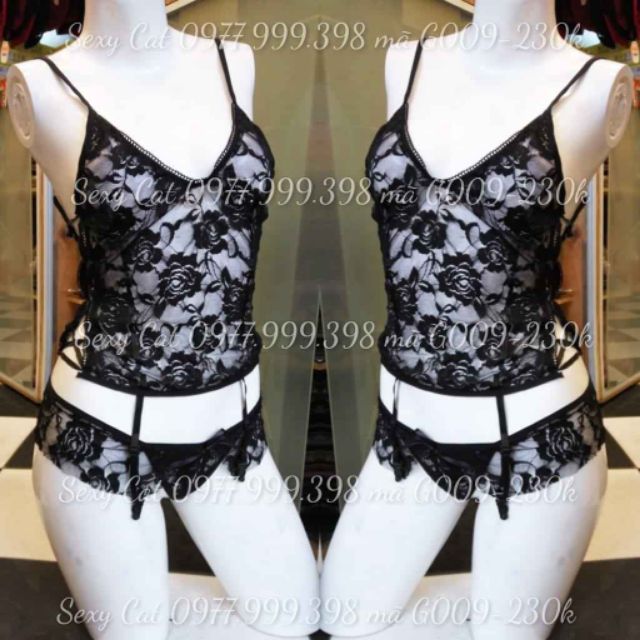 set kẹp tất sexy