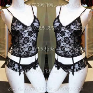 set kẹp tất sexy