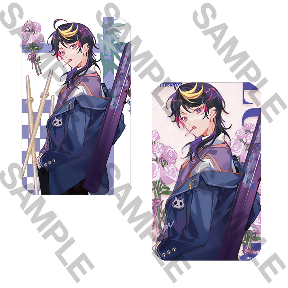 Ảnh card bo góc in hình LUXIEM ver HỌC BÁ thẻ bo viền 5*8cm anime chibi sưu tập độc đáo