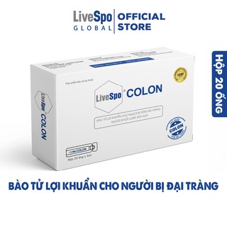 Bào tử lợi khuẩn bảo vệ đường tiêu hóa Livespo colon 20 ống