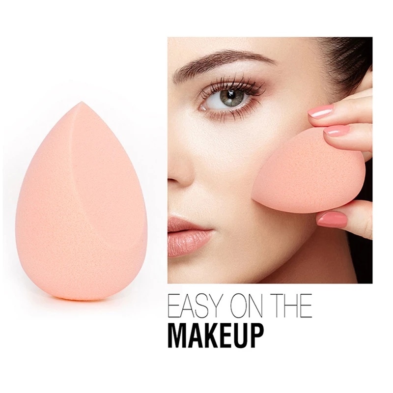 Bộ 4 Mút Đánh Phấn Nền Trang Điểm Làm Đẹp Hình Trứng Màu Kẹo Thời Trang Có Thể Sử Dụng Ướt Và Khô