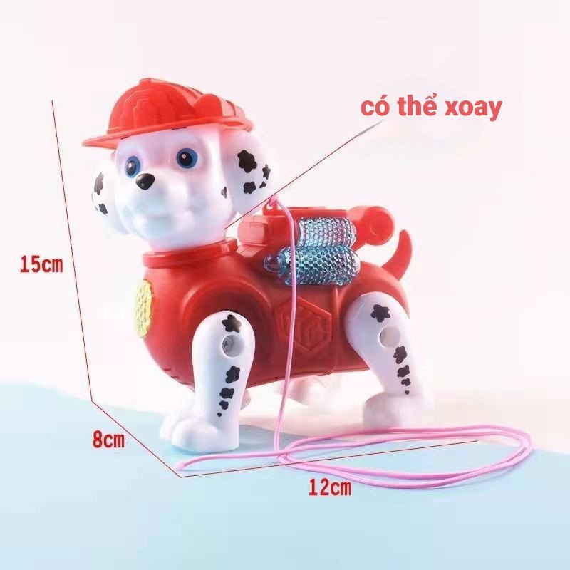 Đồ chơi con thú chạy bằng pin có dây cho bé dắt đi dạo cho bé yêu