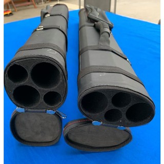 Bao đựng 2 cơ bida ( 2 ống , 2 ngọn)