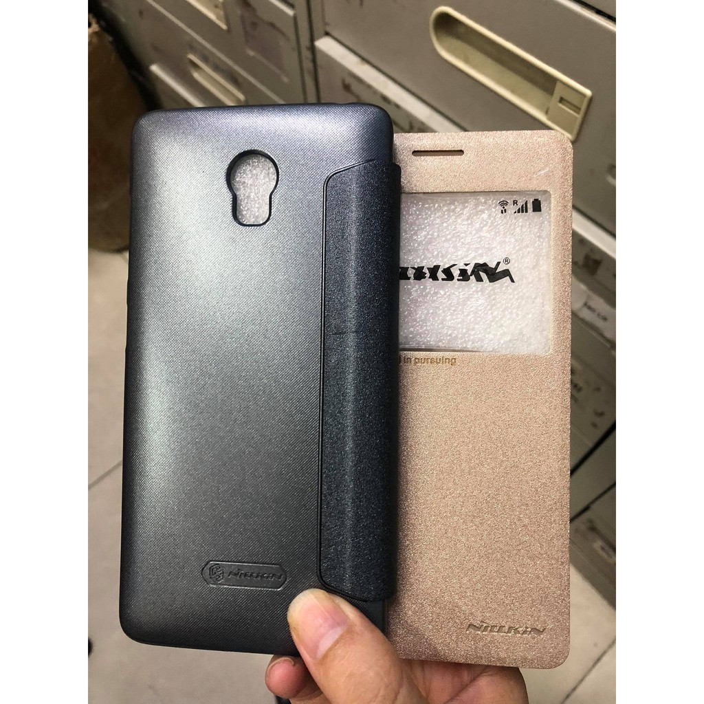 🍀🍀Sale Nhanh🍀🍀Bao Da Lenovo Vibe P1 Hiệu Nillkin Sparkle