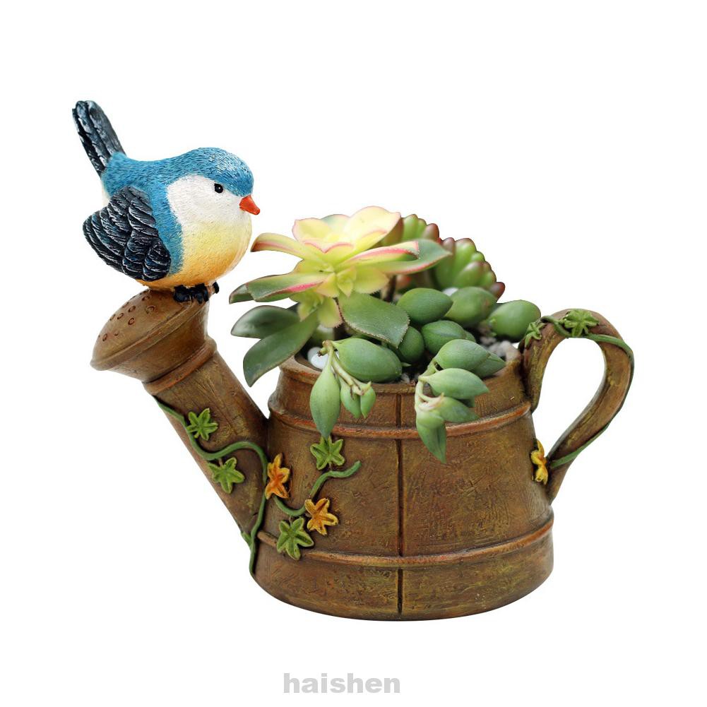 Gift Home Decoration Balcony Shop Window Tabletop Miniature Landscape Shower Tray Shape Flower Pot