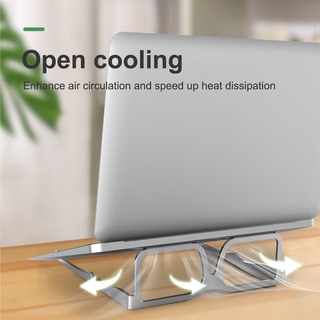 Laptop Stand Portable Adjustable Aluminum Notebook Support Holder For Macbook Pro Computer Cooling Bracket