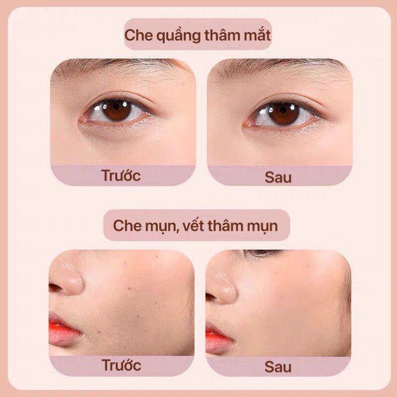 Kem Che Khuyết Điểm Triệt Sắc GOGO TALES Light Makeup Non Trace GT406 - GOGOTALES