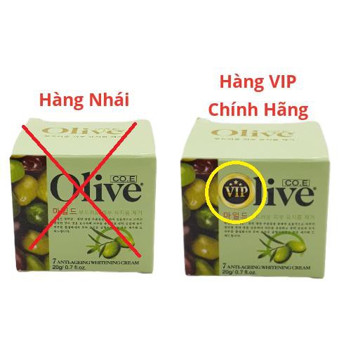Kem Olive Korea VIP - Dưỡng Trắng Da & Mờ Thâm Nám