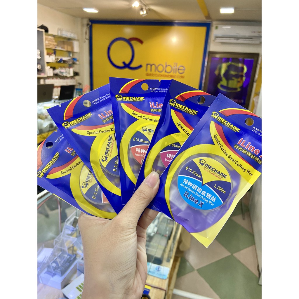 Dây đồng cắt kính Mechanic 200m (0.028/ 0.03/ 0.04/ 0.05/ 0.06/ 0.08)