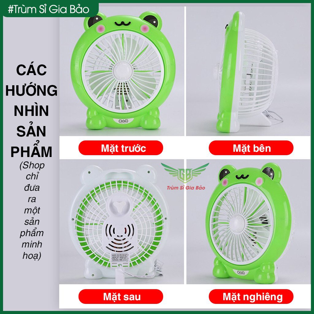 Quạt mini để bàn hình thú cắm điện , quạt hình động vật đáng yêu , cute cho các bé , học sinh , sinh viên