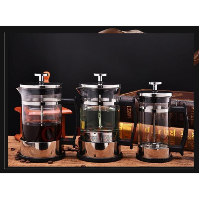 Bình pha trà cà phê Đa Năng French Press 600ml và 350ml 💥SIÊU HOT💥