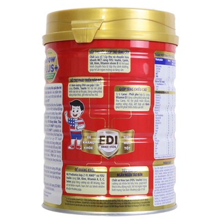 Sữa bột Nutifood Growplus đỏ lon 900g