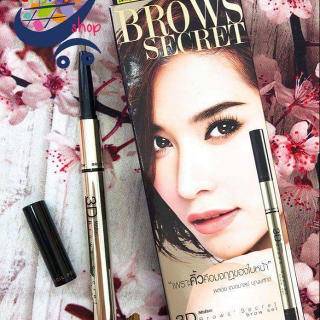 KẺ MÀY ĐA NĂNG MISTINE 3D BROW SECRET 3 IN 1