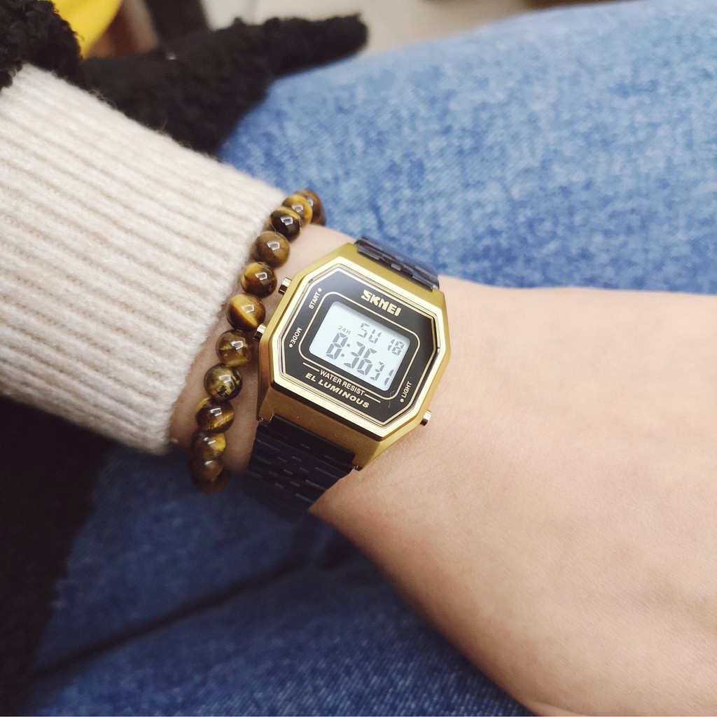(CHÍNH HÃNG) Đồng Hồ Nữ SKMEI 1345 mặt số điện tử nhỏ xinh | BigBuy360 - bigbuy360.vn
