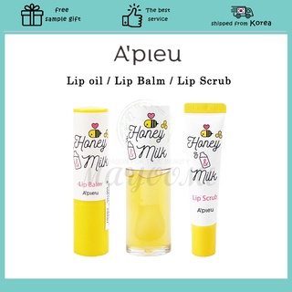 [apieu] Son Dưỡng Môi Mật Ong / Sữa / Dầu Tẩy Tế Bào Chết