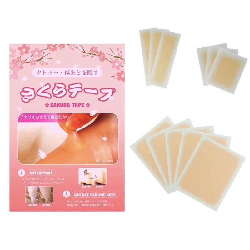 (Thanh lý) miếng dán che xăm Nhật Bản Sakura