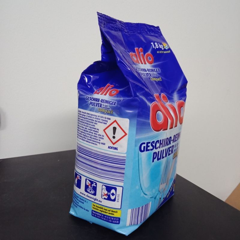 bột rửa bát Alio 1,8kg chuyên dùng cho máyv