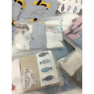 Set 3 khăn xô sợi tre 4 lớp