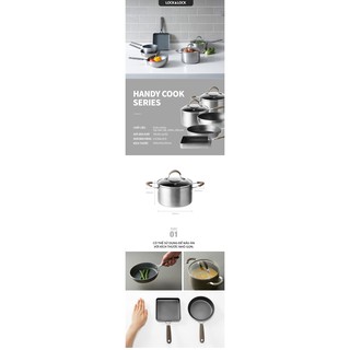 NỒI CÓ NẮP ĐẬY LOCK&LOCK HANDYCOOK LHD1142