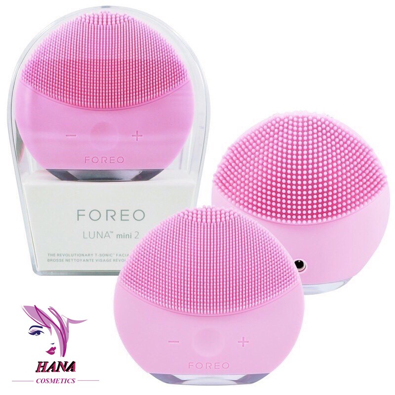 Máy rửa mặt Forever Lina Mini - Máy rửa mặt Massage sóng siêu âm 8 cấp độ Chính hãng bản Full