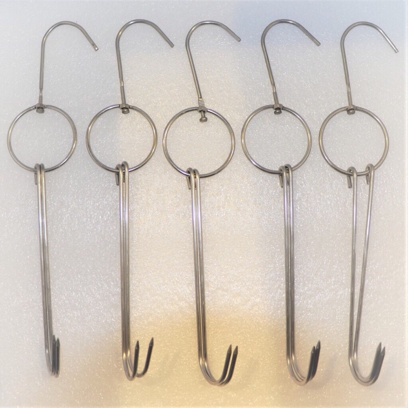 SET 5 MÓC TREO VỊT GÀ QUAY 30CM