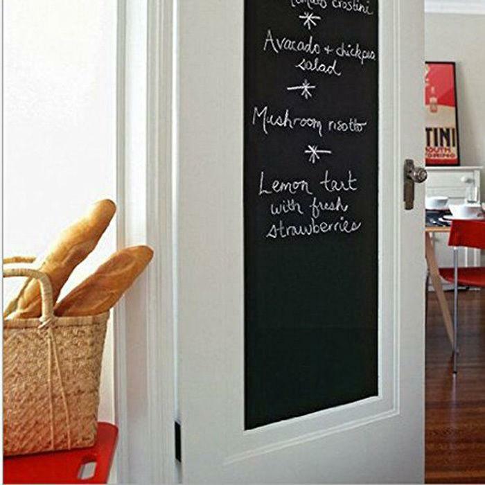 Miếng dán tường dạng bảng đen lớn dễ chùi rửa