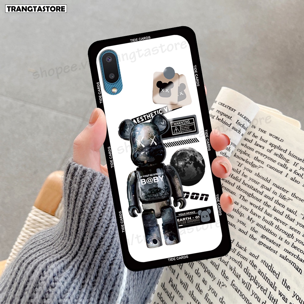 Ốp lưng Samsung A02s / A03s in hình gấu Bearbrick,Mountain,xanh,đen,đỏ giá rẻ